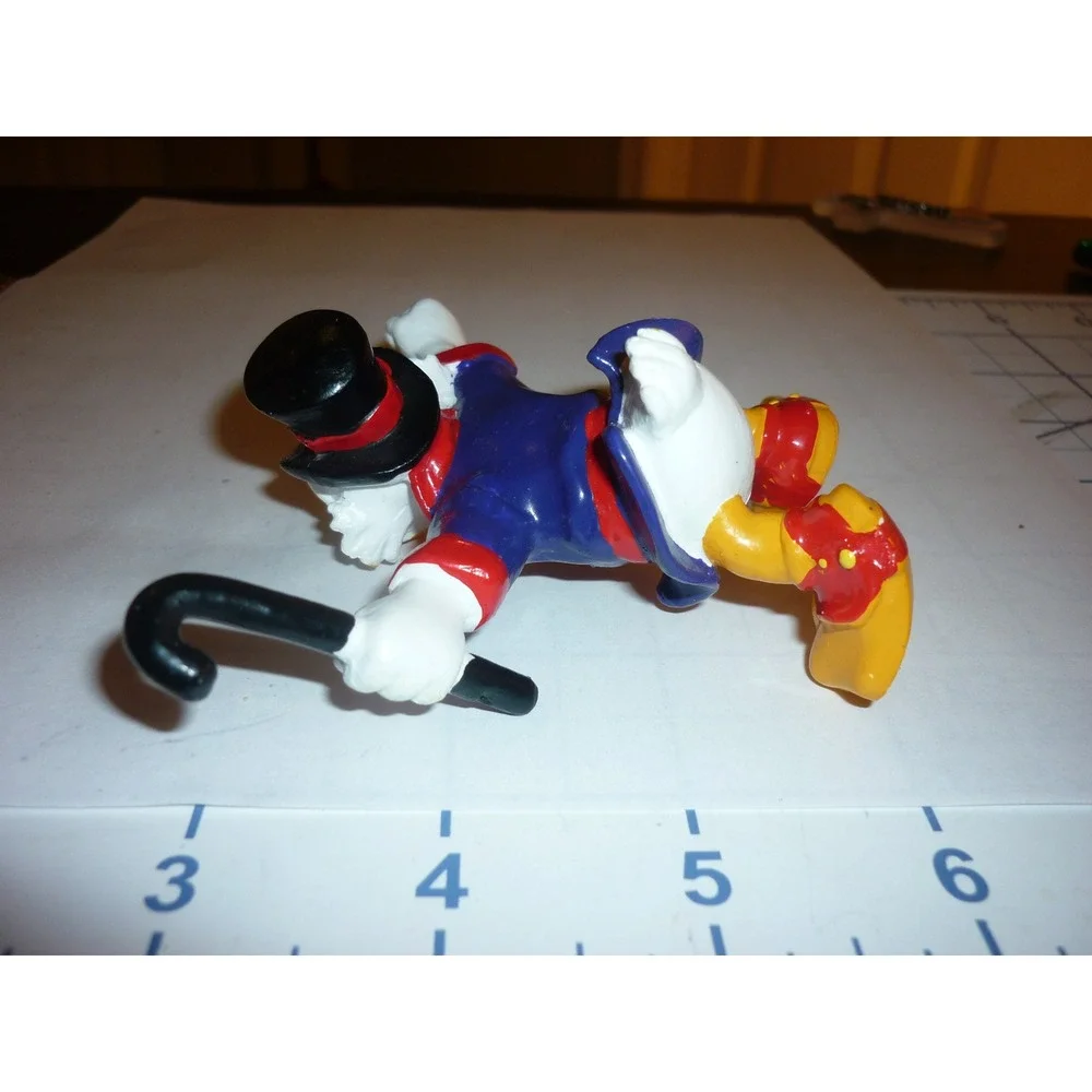 Vintage 1988 Disney Scrooge‎ McDuck PVC Figure Bully W. Germany DuckTales
